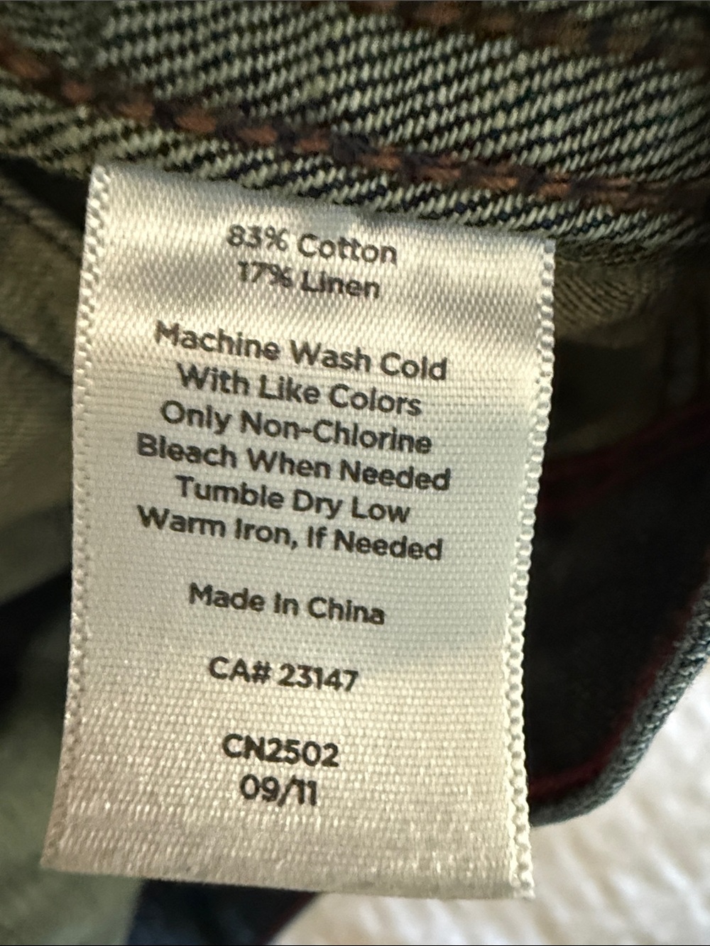 Talbots jean jacket - Picture 7 of 7